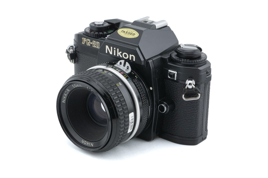 Nikon FG-20 + 50mm f2 Nikkor AI