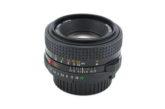 Minolta 50mm f1.7 MD