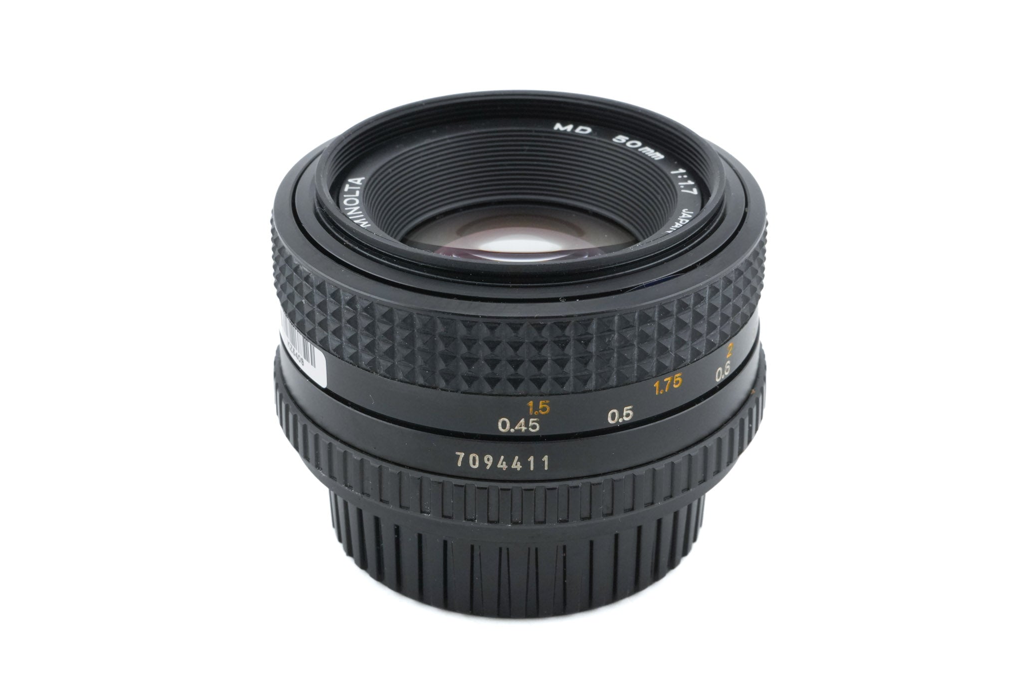 Minolta 50mm f1.7 MD