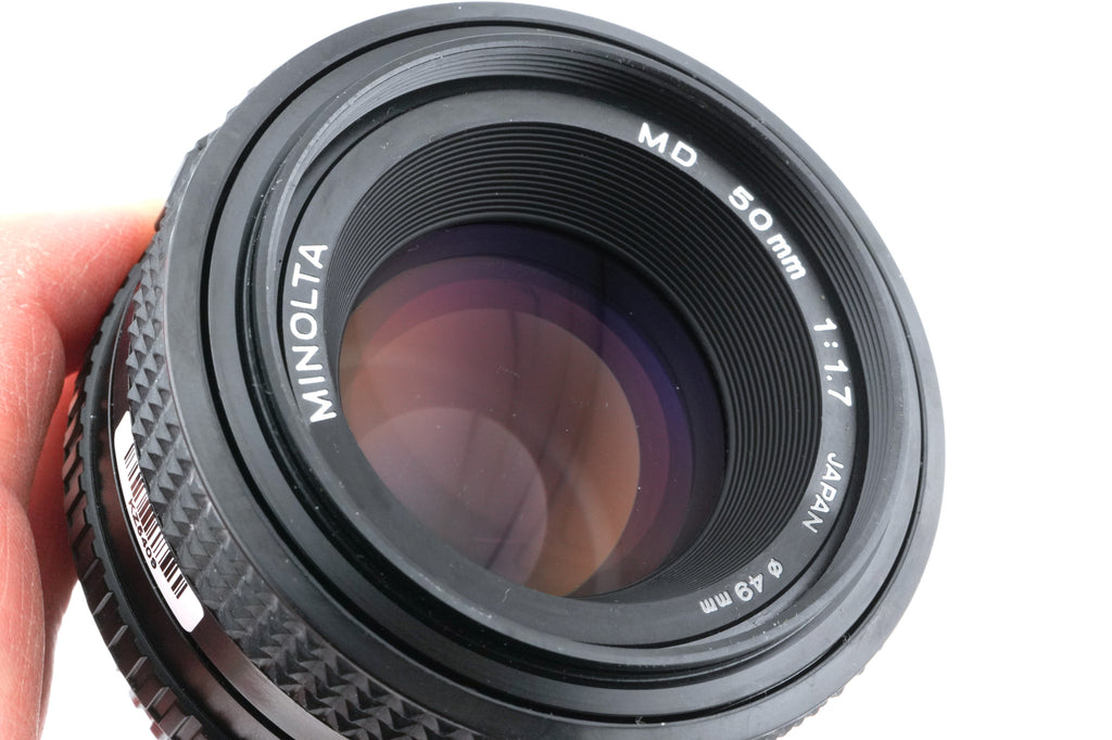 Minolta 50mm f1.7 MD