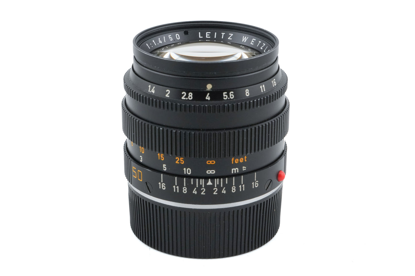 Leica 50mm f1.4 Summilux (Type II v2) (Black, 11114)