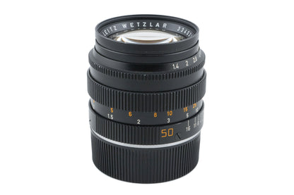 Leica 50mm f1.4 Summilux (Type II v2) (Black, 11114)