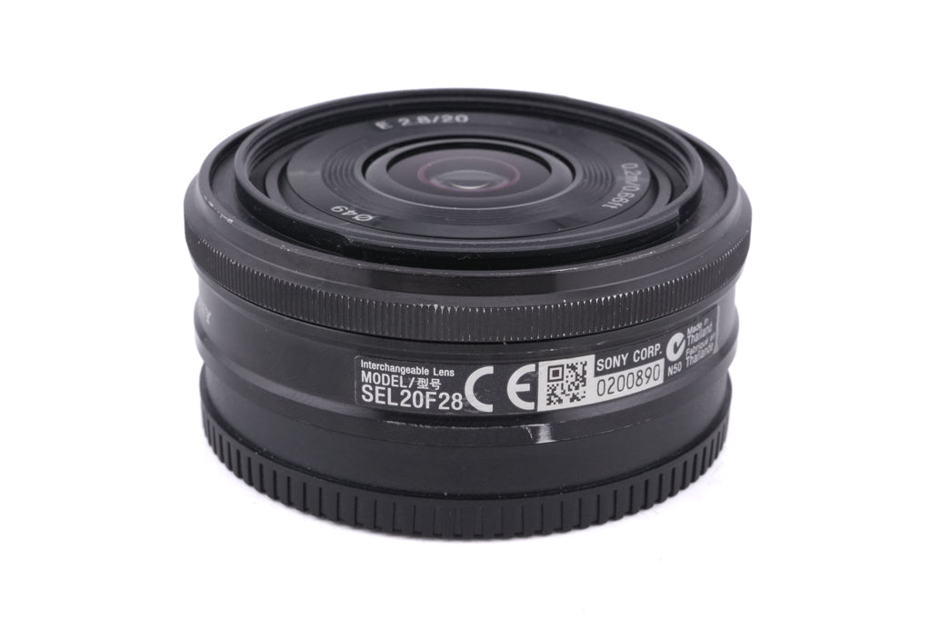 Sony 20mm f2.8 (SEL20F28)