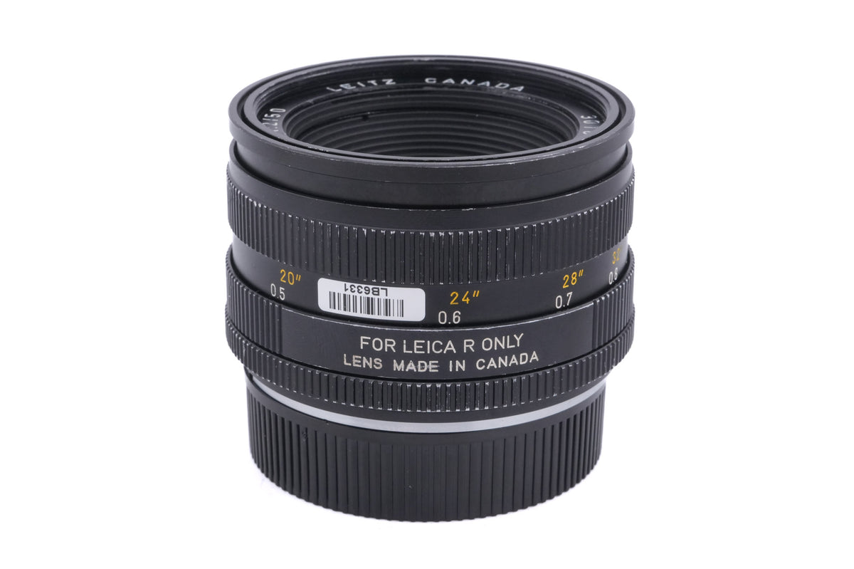 Leica 50mm f2 Summicron-R (Type II) (3rd Cam) (11216)