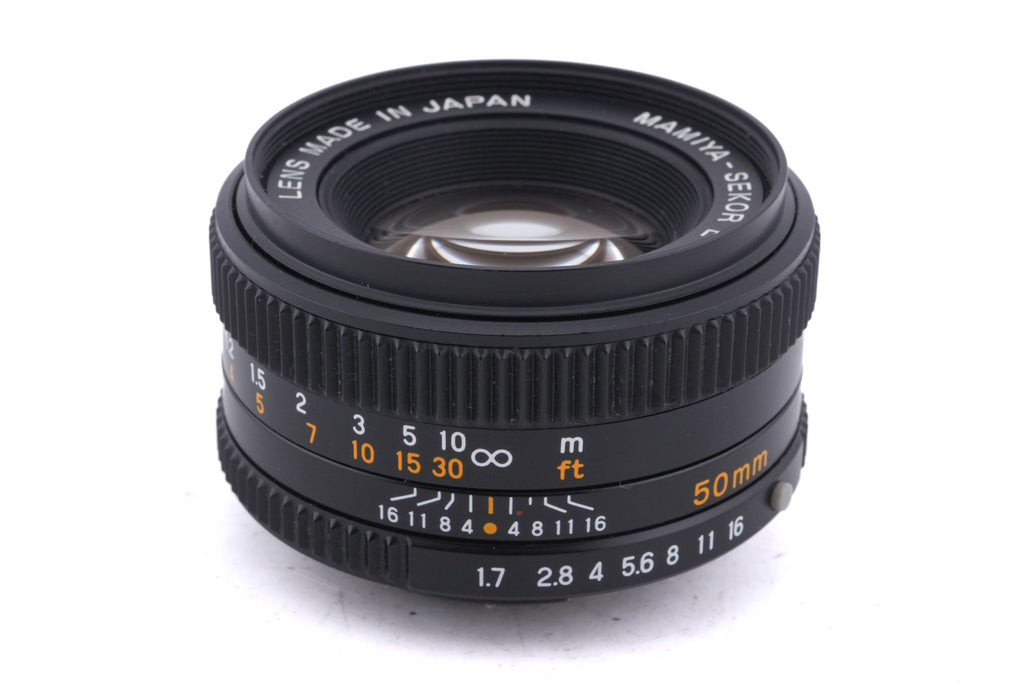 Mamiya 50mm f1.7 Sekor E