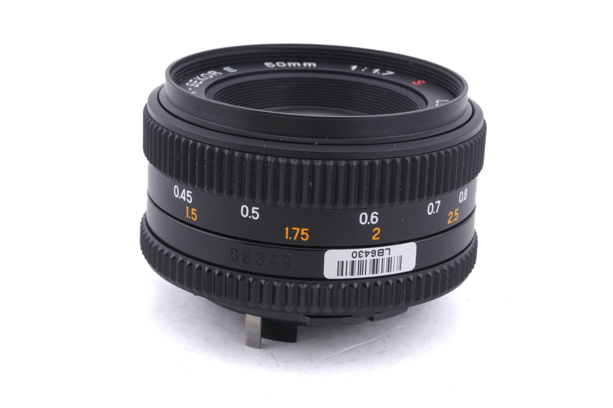Mamiya 50mm f1.7 Sekor E