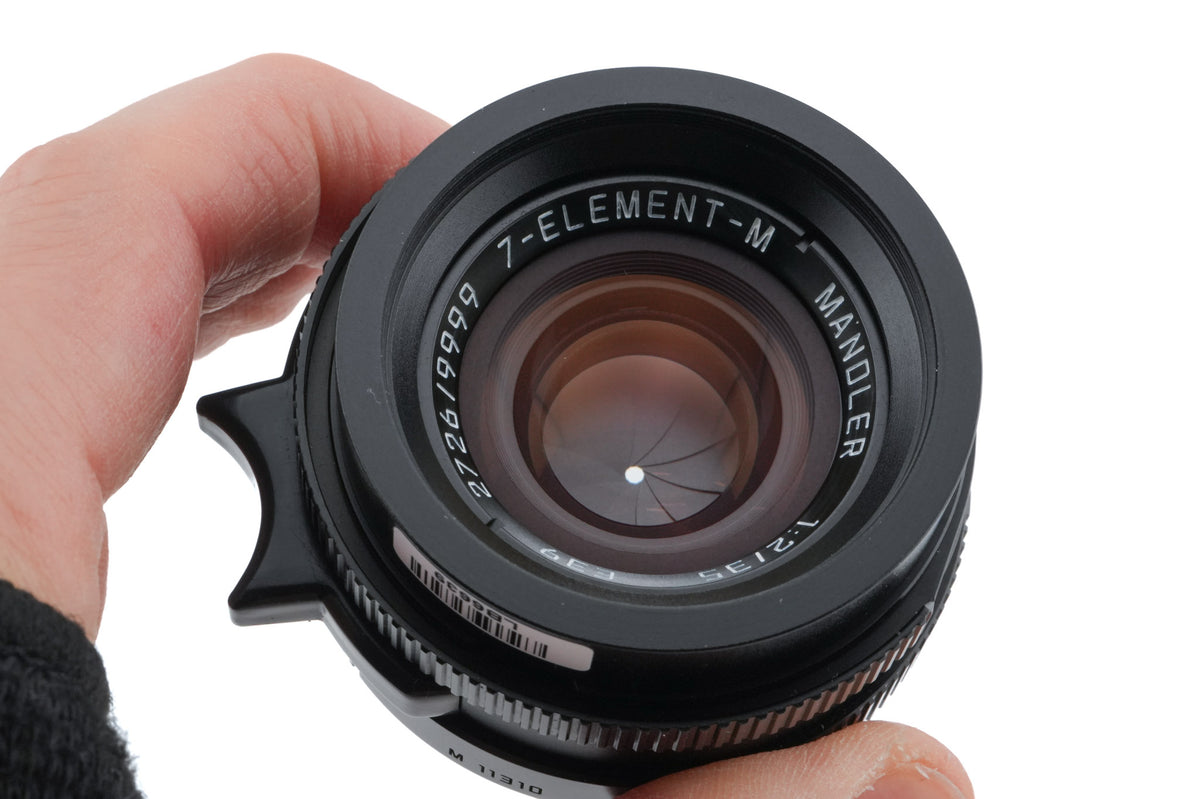 Mandler 35mm f2 "7-Element" (Black, 11310/11311)