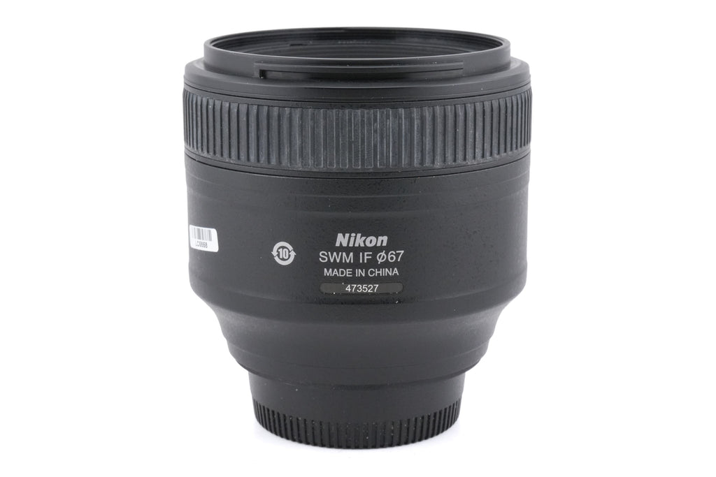 Nikon 85mm f1.8 AF-S Nikkor G