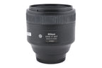 Nikon 85mm f1.8 AF-S Nikkor G