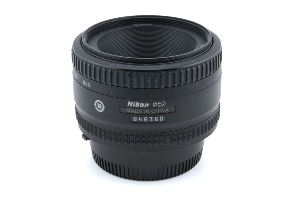 Nikon 50mm f1.8 AF Nikkor D