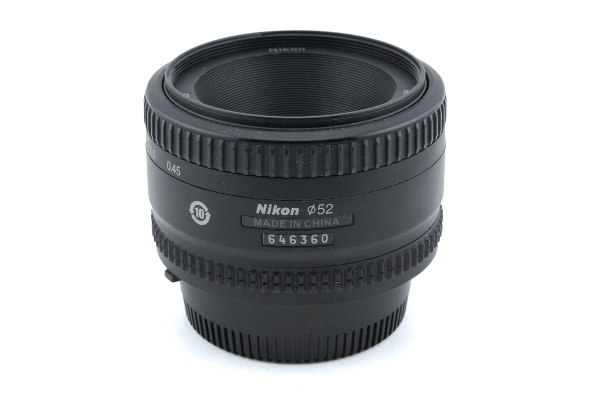 Nikon 50mm f1.8 AF Nikkor D
