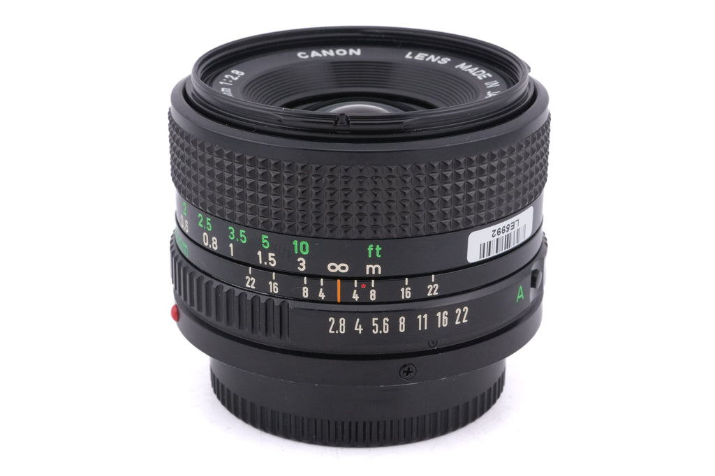 Canon 28mm f2.8 FDn