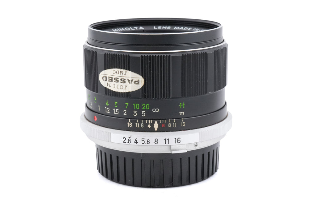 Minolta 35mm f2.8 MC W.Rokkor-HG