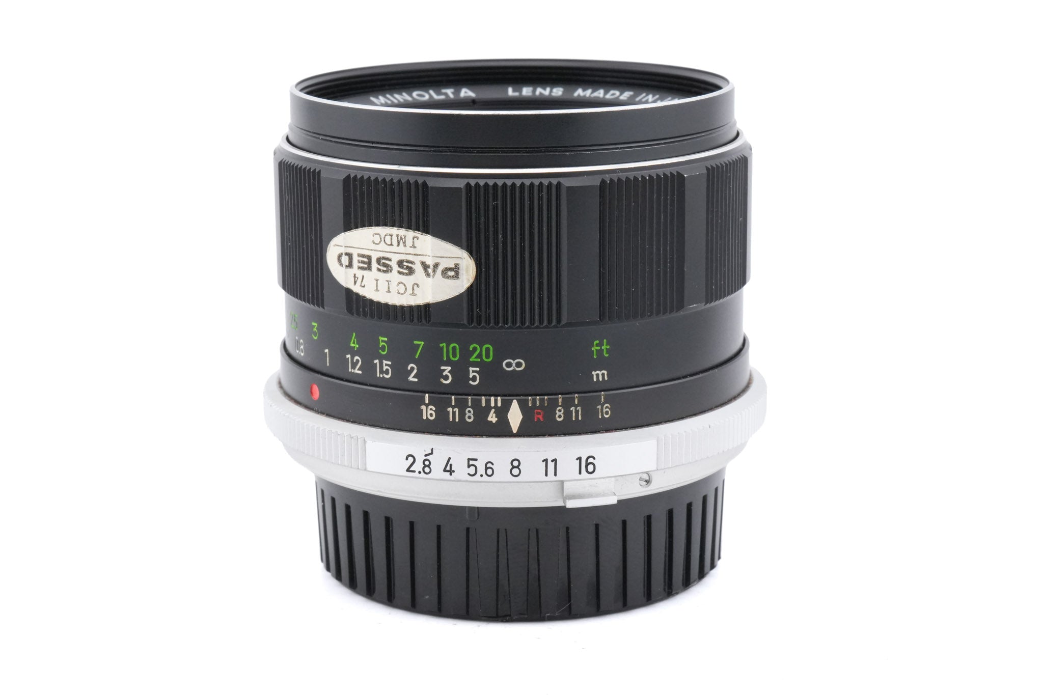Minolta 35mm f2.8 MC W.Rokkor-HG