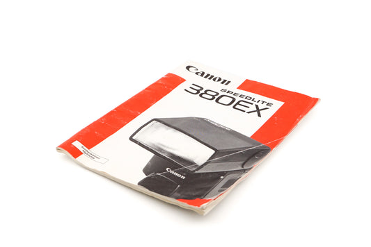 Canon Speedlite 380EX Instructions - Accessory