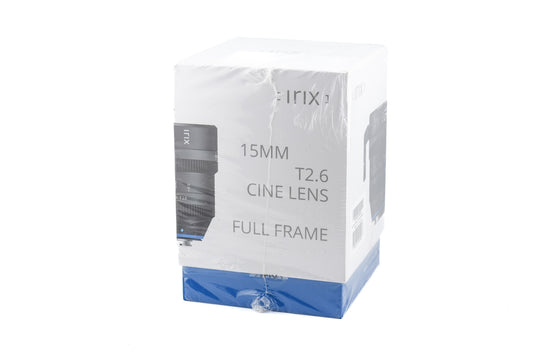 Irix 15mm T2.6 Cine - Lens
