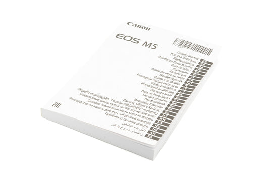 Canon EOS M5 Instructions - Accessory