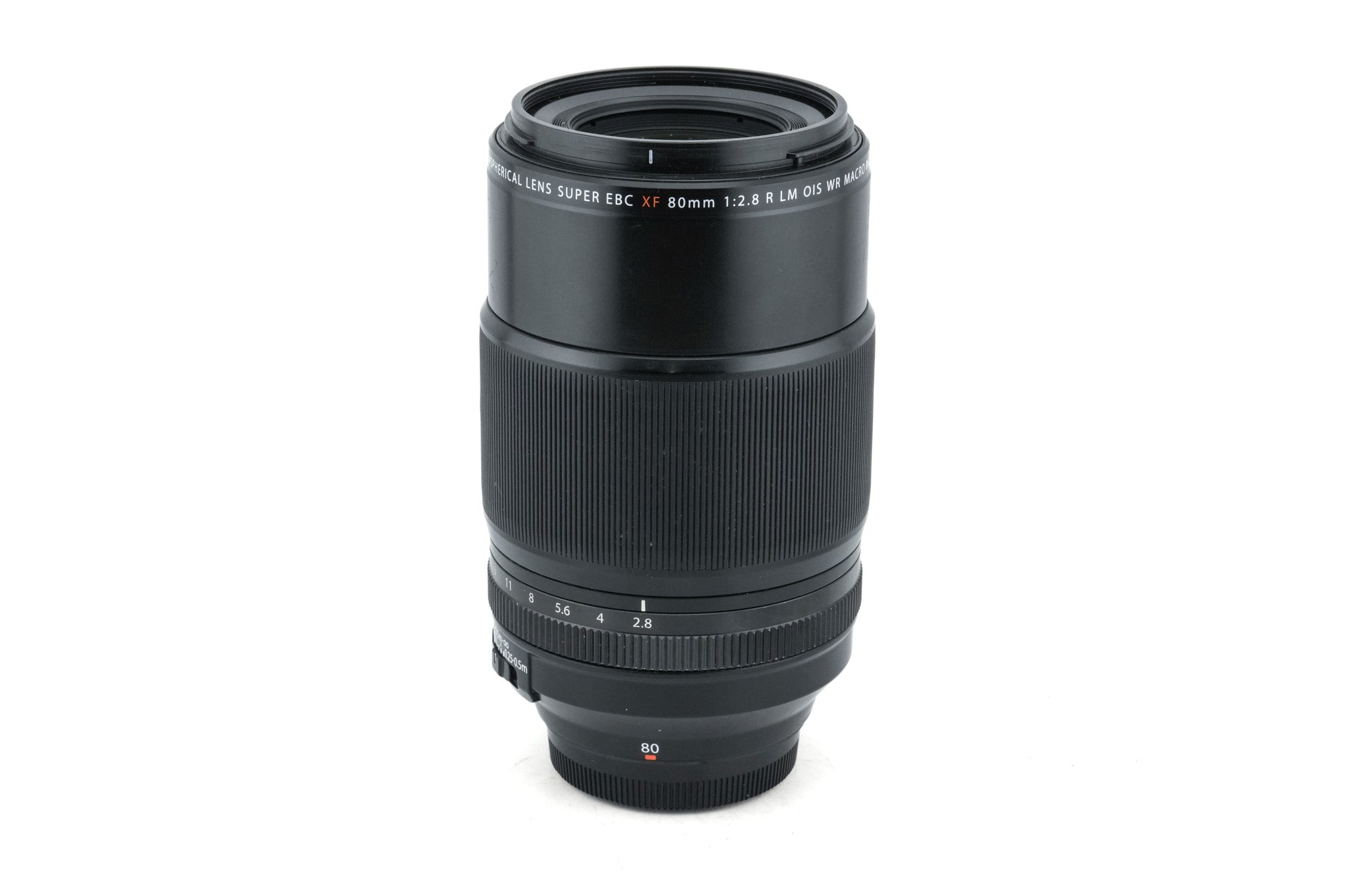 Fujifilm 80mm f2.8 Super EBC Fujinon Aspherical XF R LM OIS WR Macro - Lens