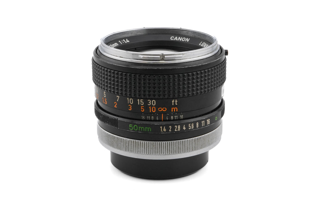 Canon 50mm f1.4 Chrome Nose
