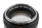 Canon 50mm f1.4 Chrome Nose