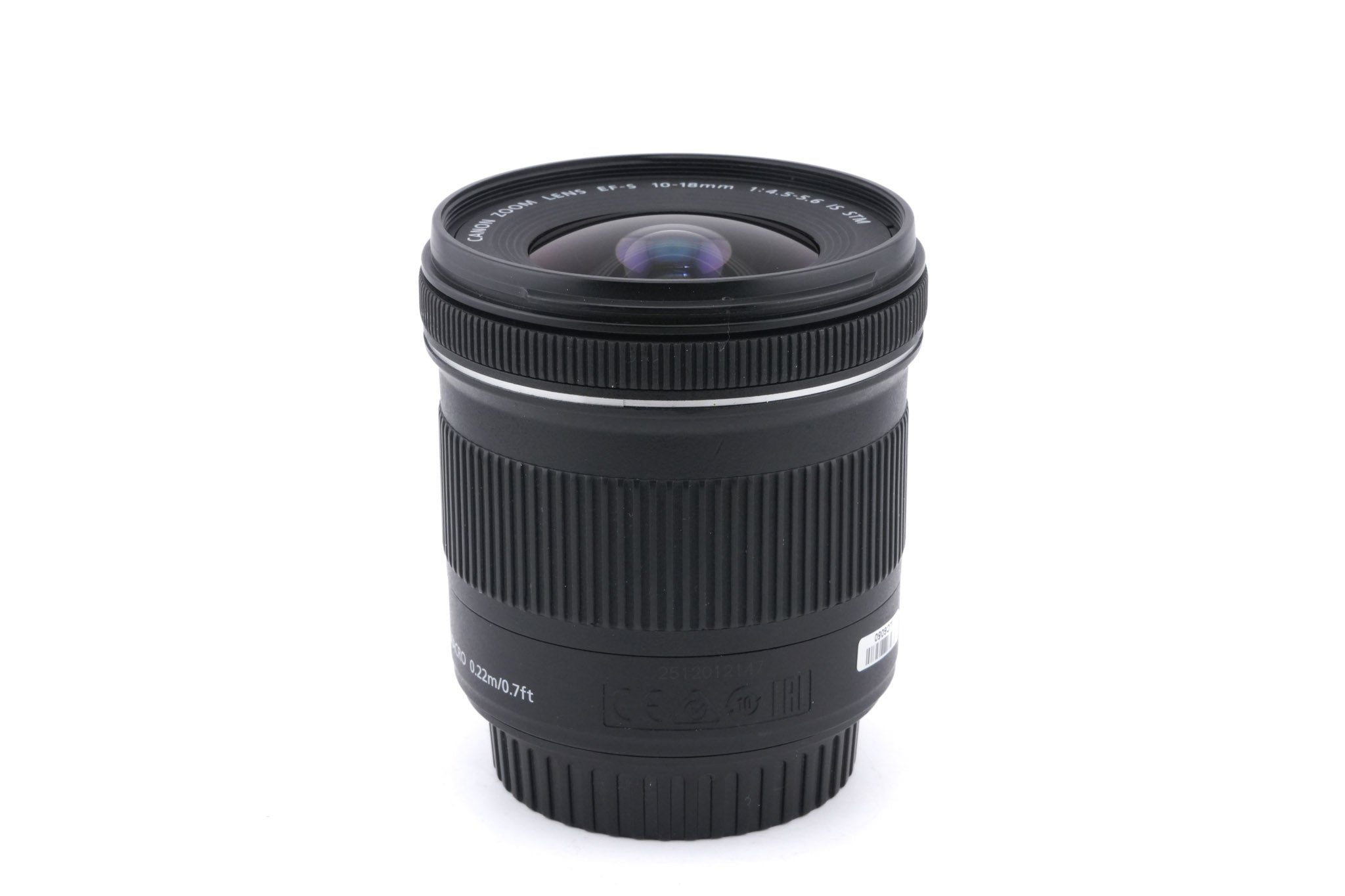 Canon 10-18mm f4.5-5.6 IS STM