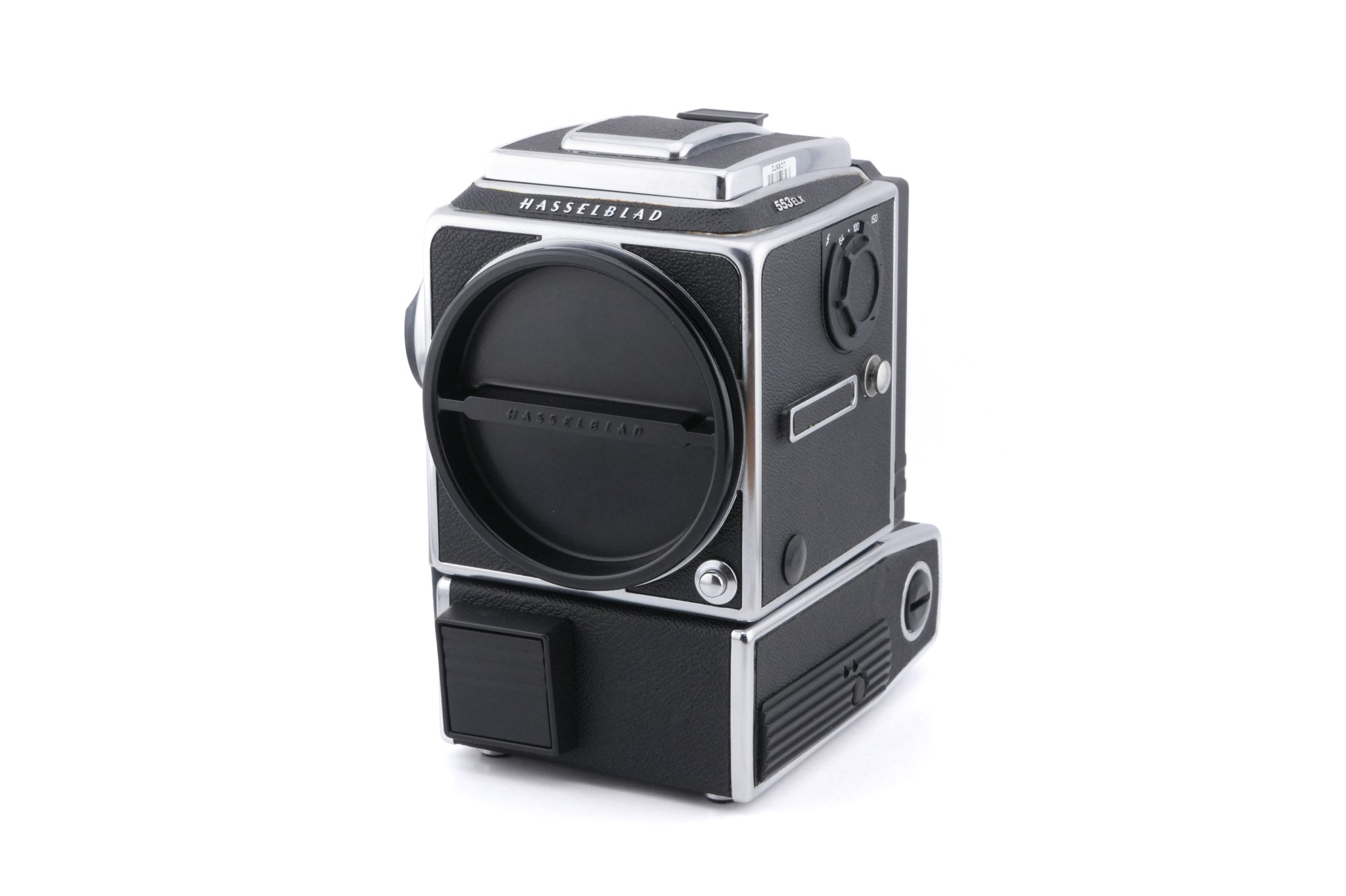 Hasselblad 553ELX (Silver, 10167) + Waist Level Finder (New / Chrome, 42315) + Checked Focusing Screen With Central Grid (42250)