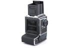 Hasselblad 553ELX (Silver, 10167) + Waist Level Finder (New / Chrome, 42315) + Checked Focusing Screen With Central Grid (42250)