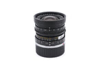 Leica 28mm f2.8 Elmarit (Type II) (11802) + Lens Hood (21mm f3.4 / 28mm f2.8) (12501)