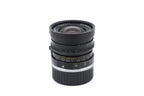 Leica 28mm f2.8 Elmarit (Type II) (11802) + Lens Hood (21mm f3.4 / 28mm f2.8) (12501)