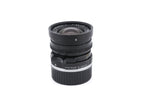 Leica 28mm f2.8 Elmarit (Type II) (11802) + Lens Hood (21mm f3.4 / 28mm f2.8) (12501)