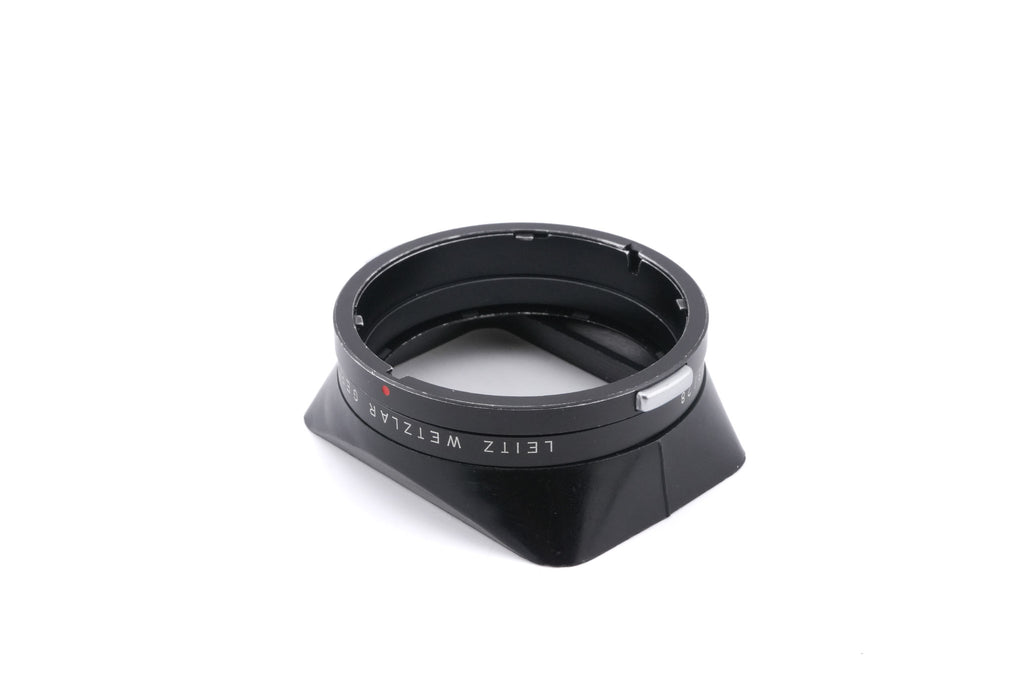 Leica 28mm f2.8 Elmarit (Type II) (11802) + Lens Hood (21mm f3.4 / 28mm f2.8) (12501)