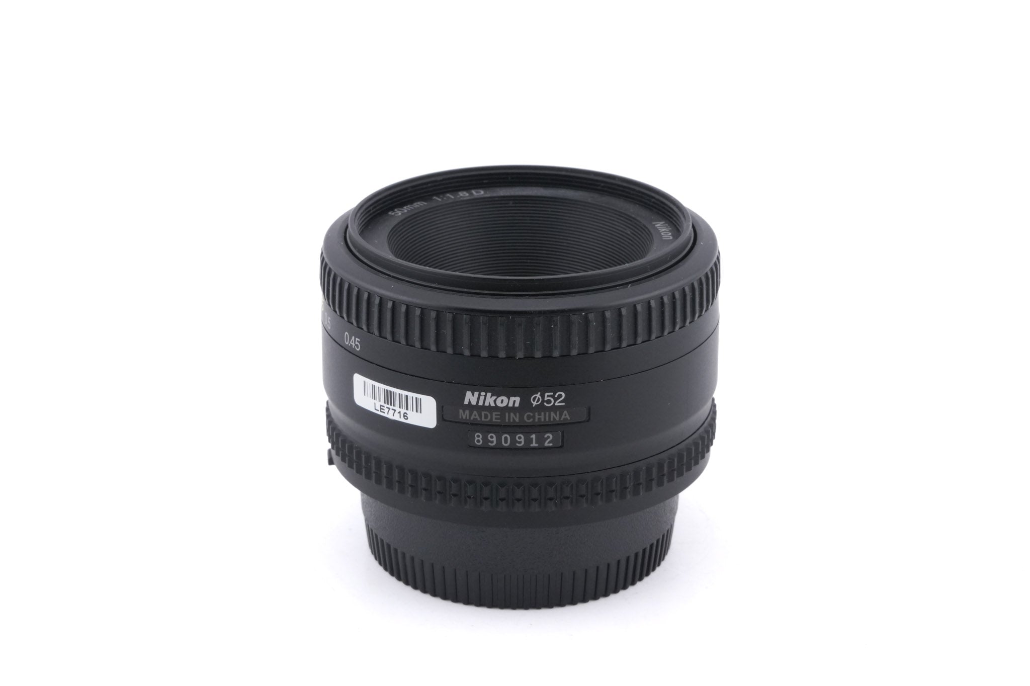 Nikon 50mm f1.8 AF Nikkor D