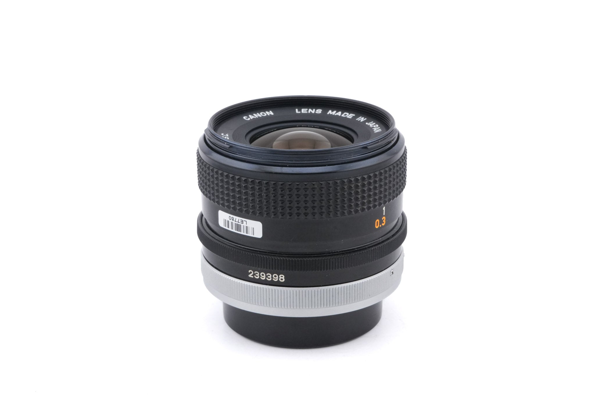 Canon 28mm f2.8 S.C.