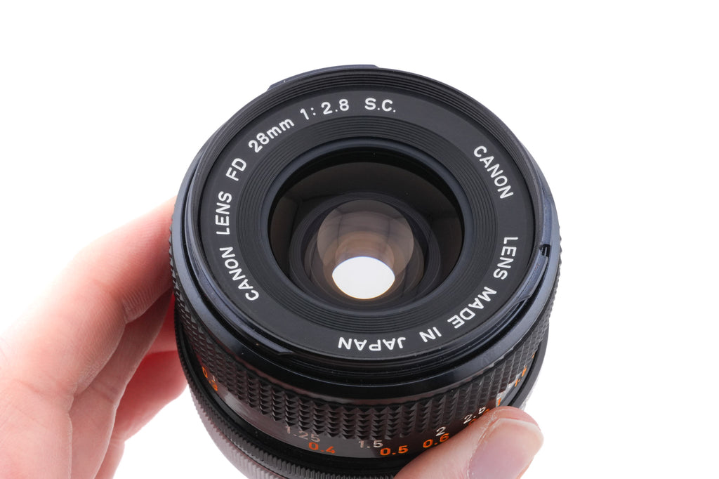 Canon 28mm f2.8 S.C.