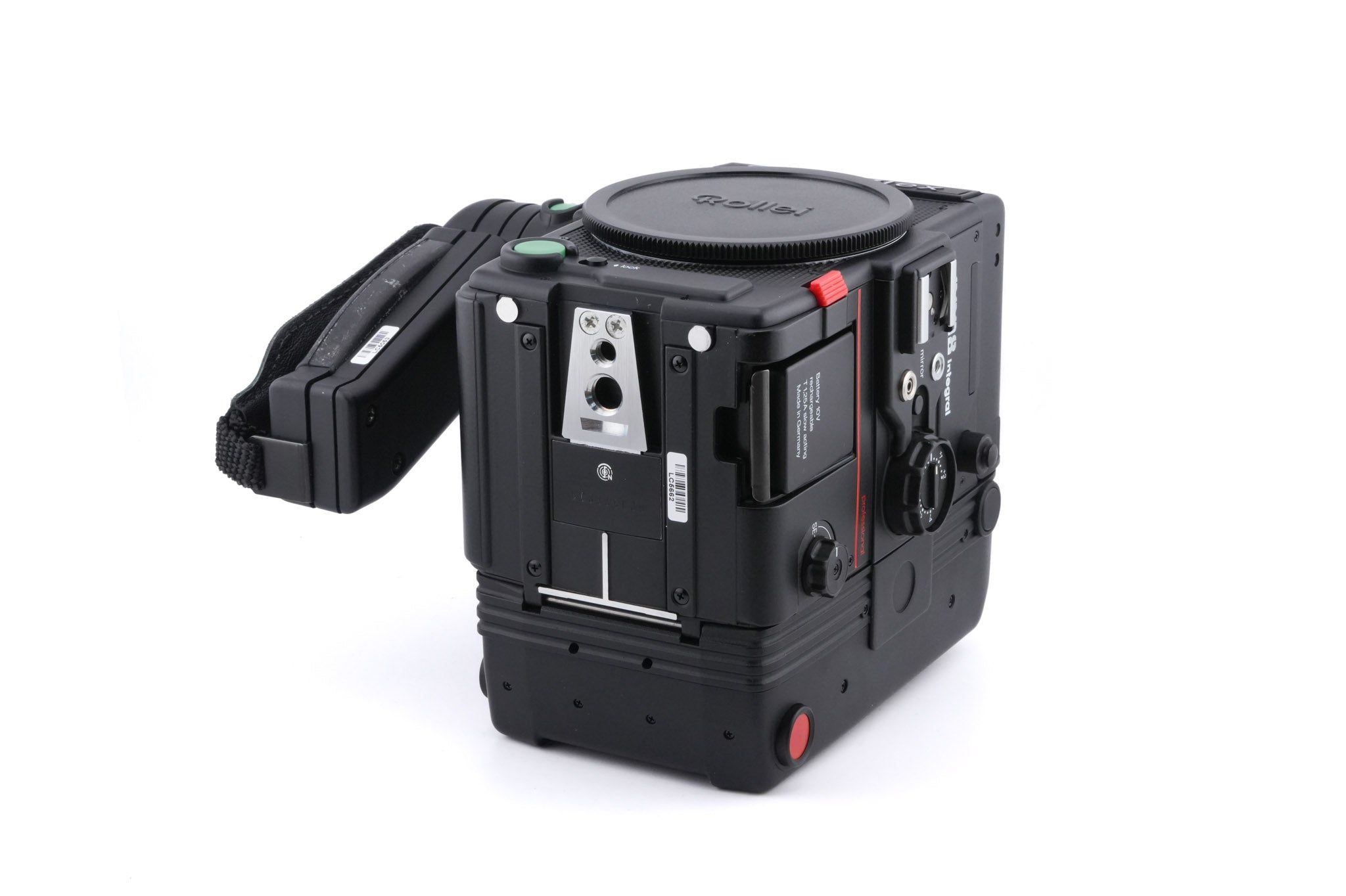 Rollei Rolleiflex 6008 Integral Professional + Rolleiflex Waist Level Finder + Magazin 6000 6x6/120 Film Back + Action Grip + 120 Film Insert + Bright Focusing Screen With Central Split-image Rangefinder And Microprism Collar