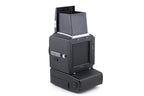 Hasselblad 500EL/M (Black, 10219) + Waist Level Finder (Old / Black, 42277) + Focusing Screen with Central Grid and Split Image Rangefinder (42218)