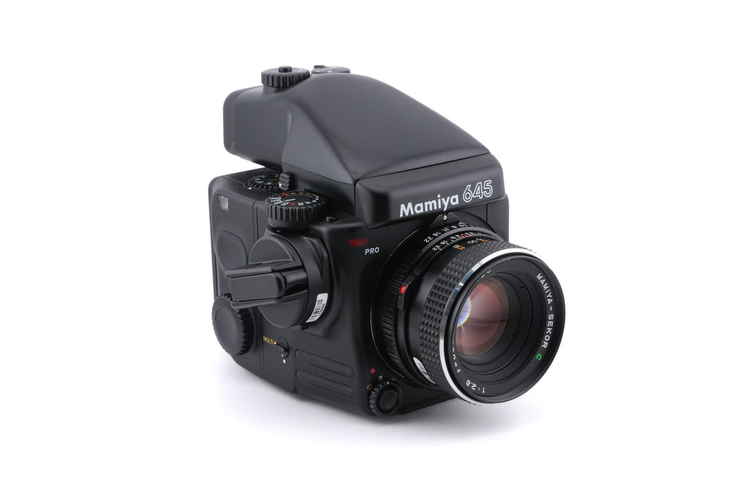 Mamiya 645 Pro + 120/220 Roll Film Holder N + 80mm f2.8 Sekor C + AC401 Winding Lever + FE401 AE Prism Finder