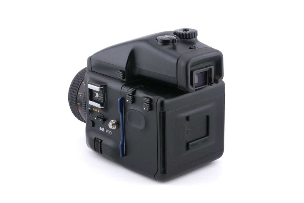 Mamiya 645 Pro + 120/220 Roll Film Holder N + 80mm f2.8 Sekor C + AC401 Winding Lever + FE401 AE Prism Finder