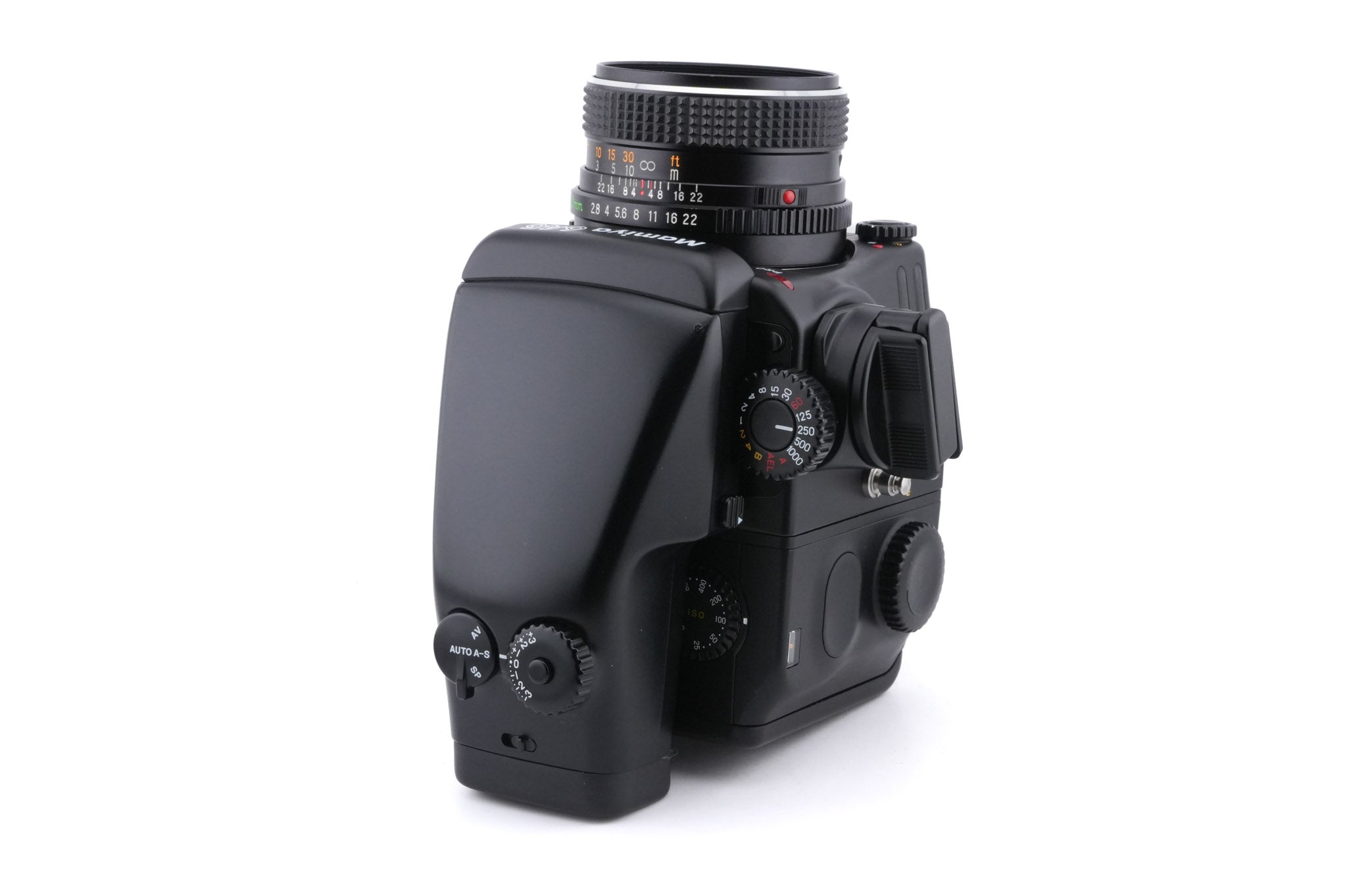 Mamiya 645 Pro + 120/220 Roll Film Holder N + 80mm f2.8 Sekor C + AC401 Winding Lever + FE401 AE Prism Finder