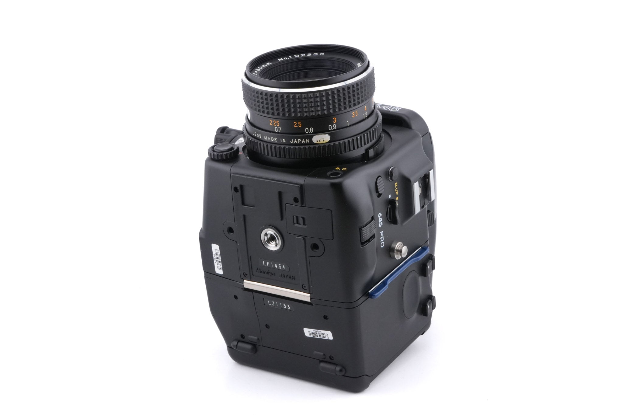 Mamiya 645 Pro + 120/220 Roll Film Holder N + 80mm f2.8 Sekor C + AC401 Winding Lever + FE401 AE Prism Finder