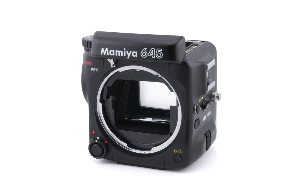 Mamiya 645 Pro + 120/220 Roll Film Holder N + 80mm f2.8 Sekor C + AC401 Winding Lever + FE401 AE Prism Finder