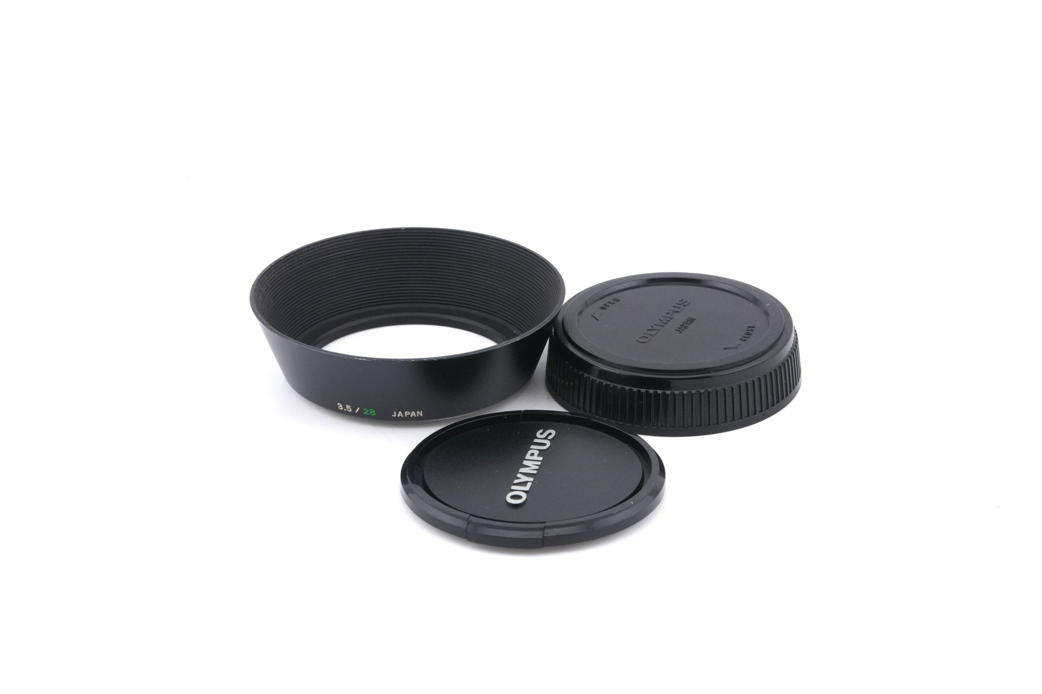 Olympus 28mm f3.5 G.Zuiko Auto-W + 49mm Lens Hood (28mm f3.5)