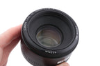 Canon 50mm f1.8 II
