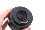 Canon 50mm f1.8 II