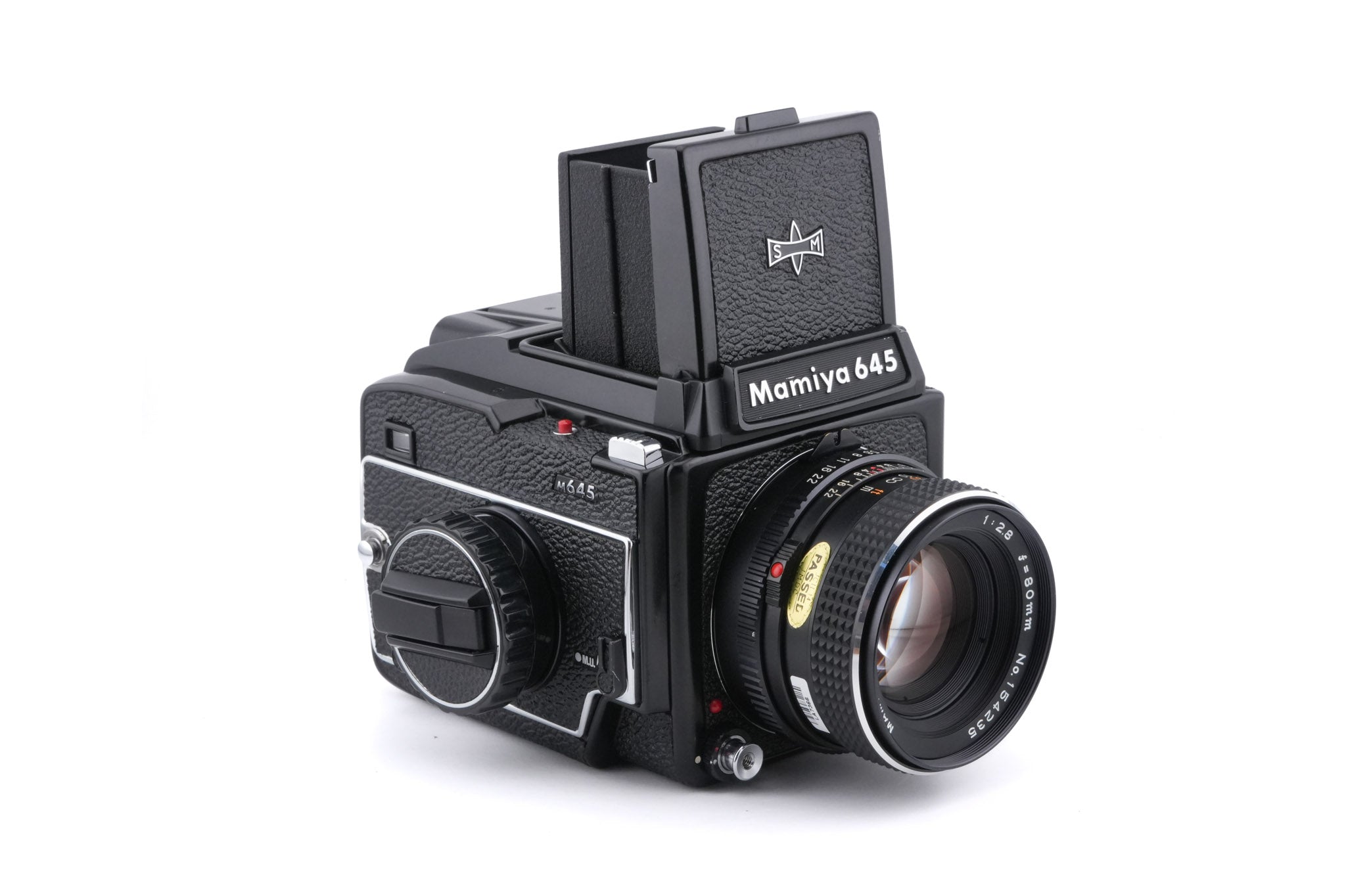 Mamiya M645 + Waist Level Finder S + 80mm f2.8 Sekor C + 120 Roll Film Insert + 645 Focusing Screen No. 1
