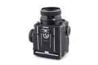Mamiya M645 + Waist Level Finder S + 80mm f2.8 Sekor C + 120 Roll Film Insert + 645 Focusing Screen No. 1