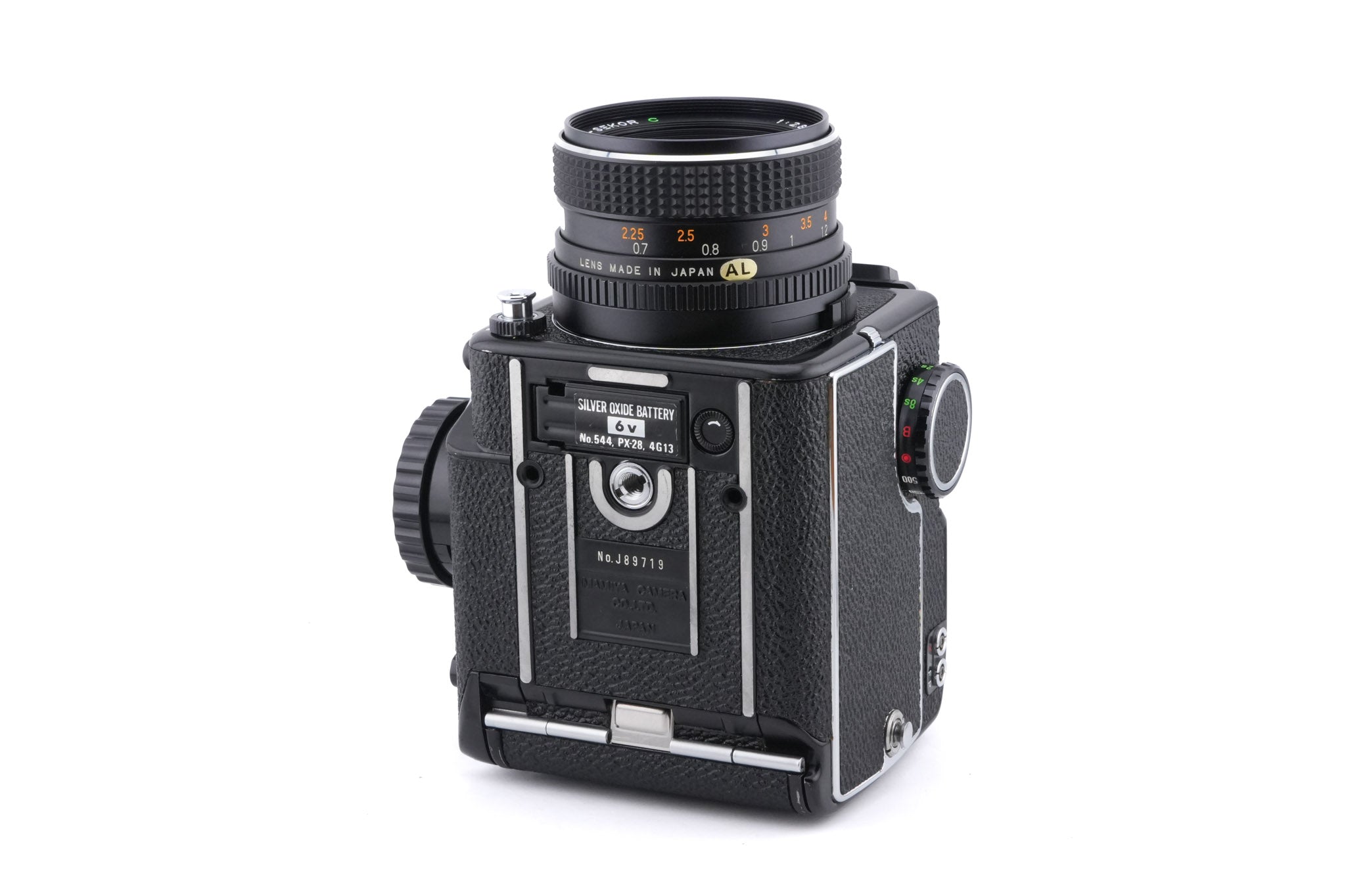 Mamiya M645 + Waist Level Finder S + 80mm f2.8 Sekor C + 120 Roll Film Insert + 645 Focusing Screen No. 1