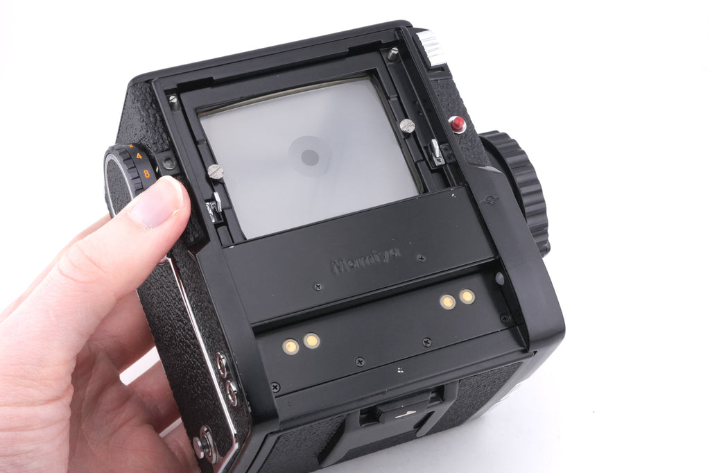 Mamiya M645 + Waist Level Finder S + 80mm f2.8 Sekor C + 120 Roll Film Insert + 645 Focusing Screen No. 1