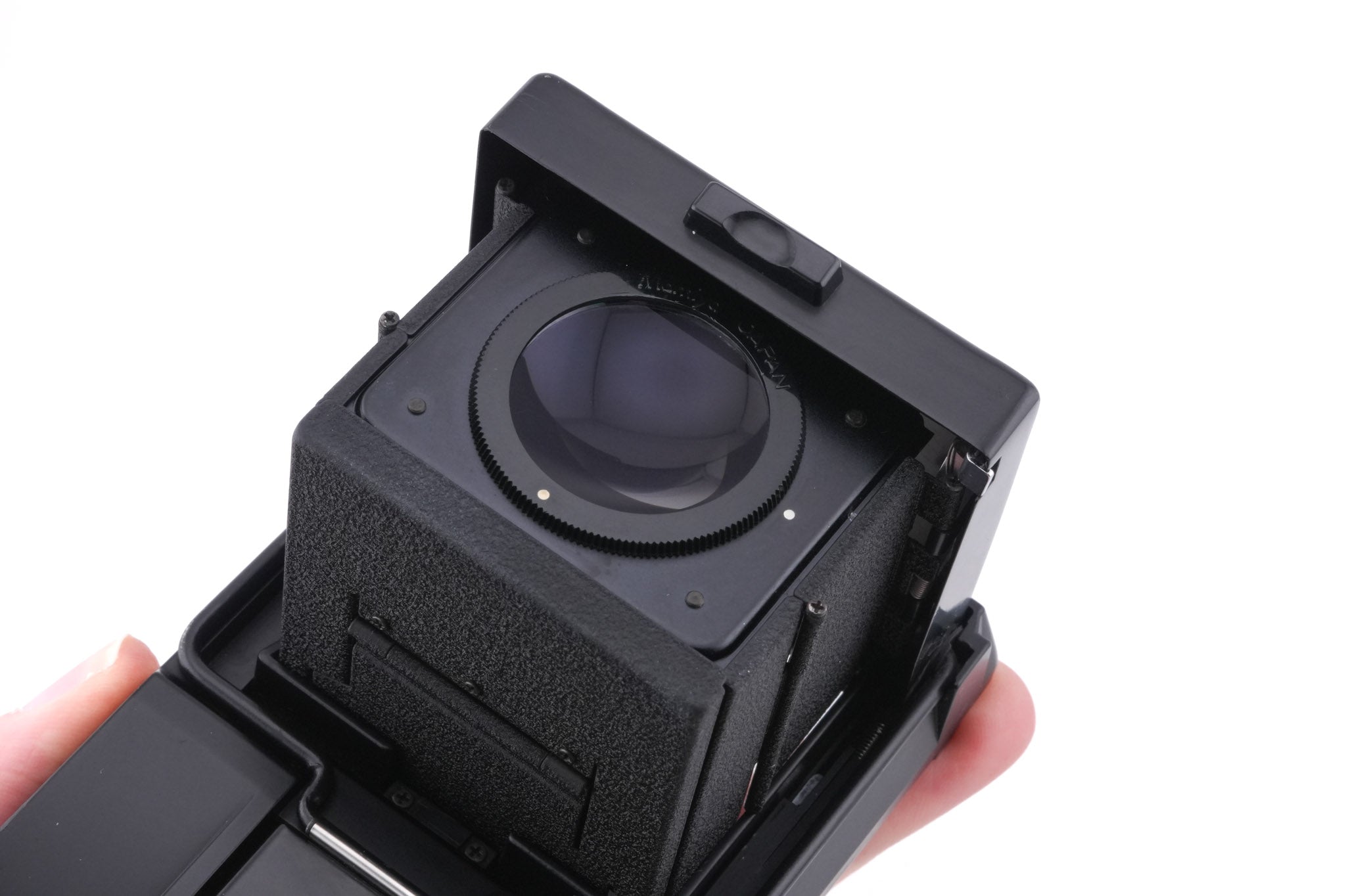 Mamiya M645 + Waist Level Finder S + 80mm f2.8 Sekor C + 120 Roll Film Insert + 645 Focusing Screen No. 1