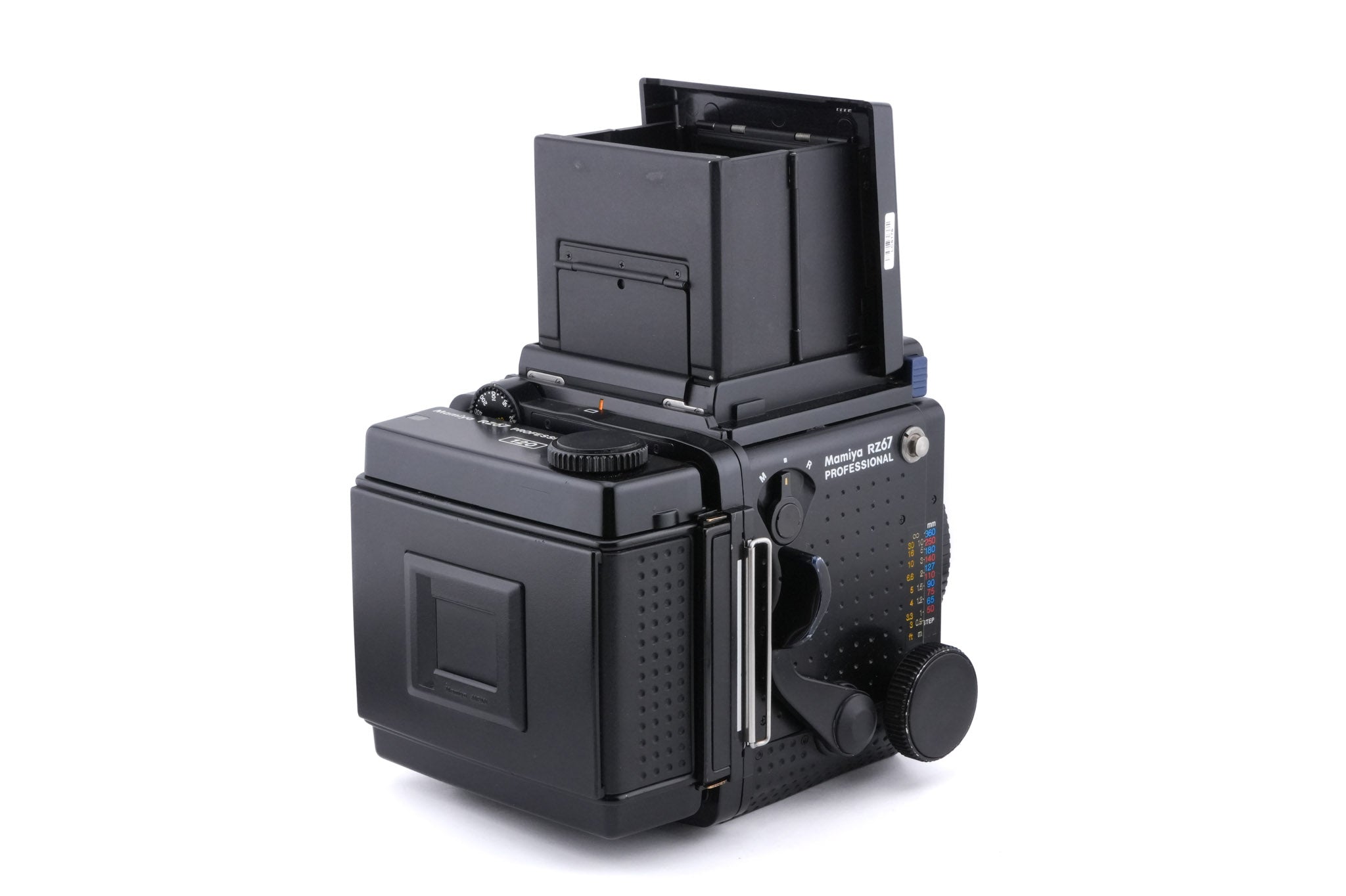 Mamiya RZ67 Professional + 120 6x7 Roll Film Holder Professional + Waist Level Finder + Type A3 Focusing Screen